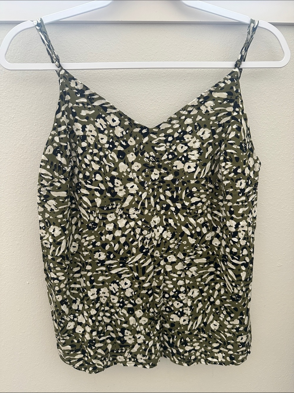 Liverpool Olive Floral Print Camisole